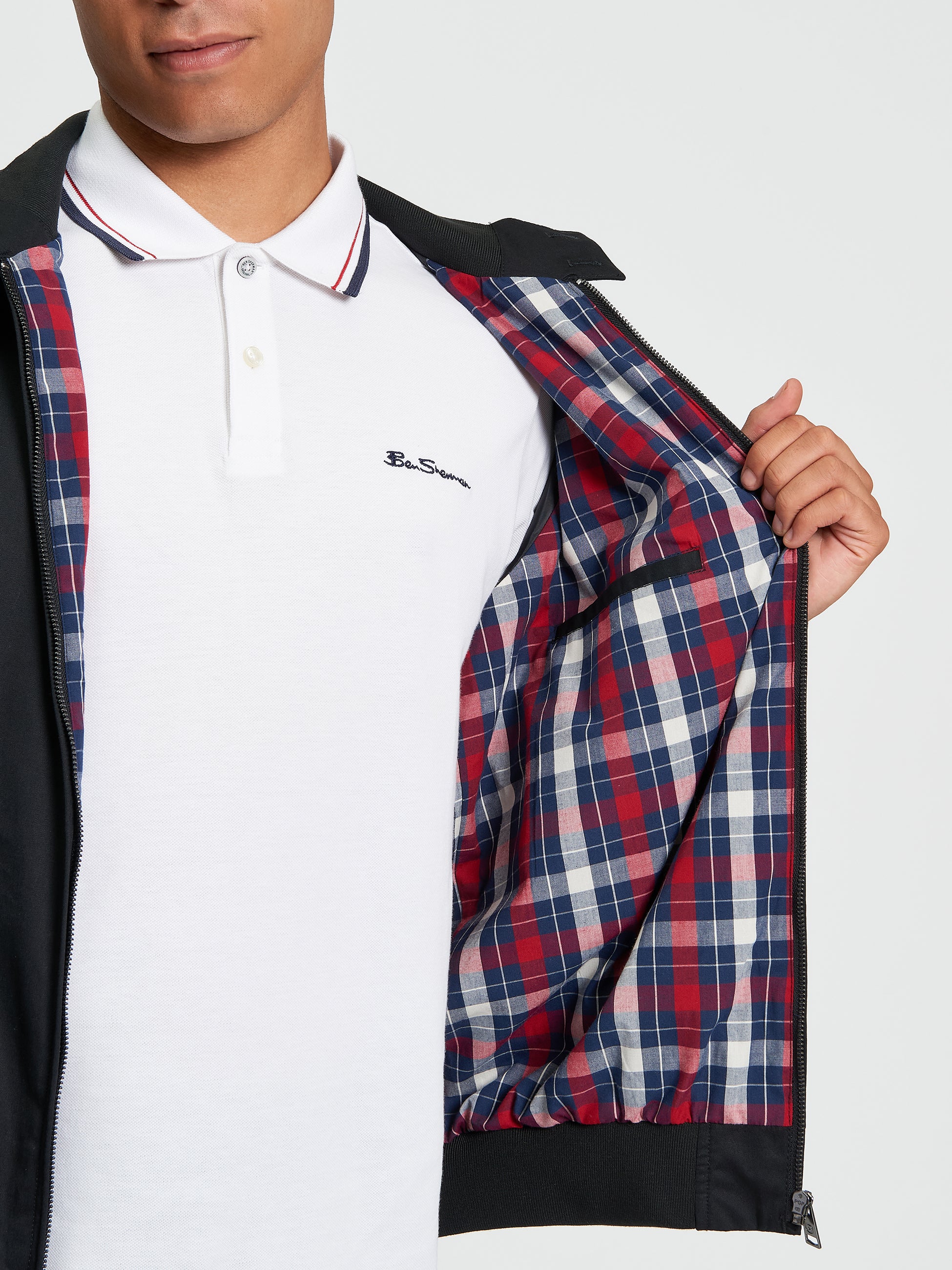 Bomber Jacket Harrington Black