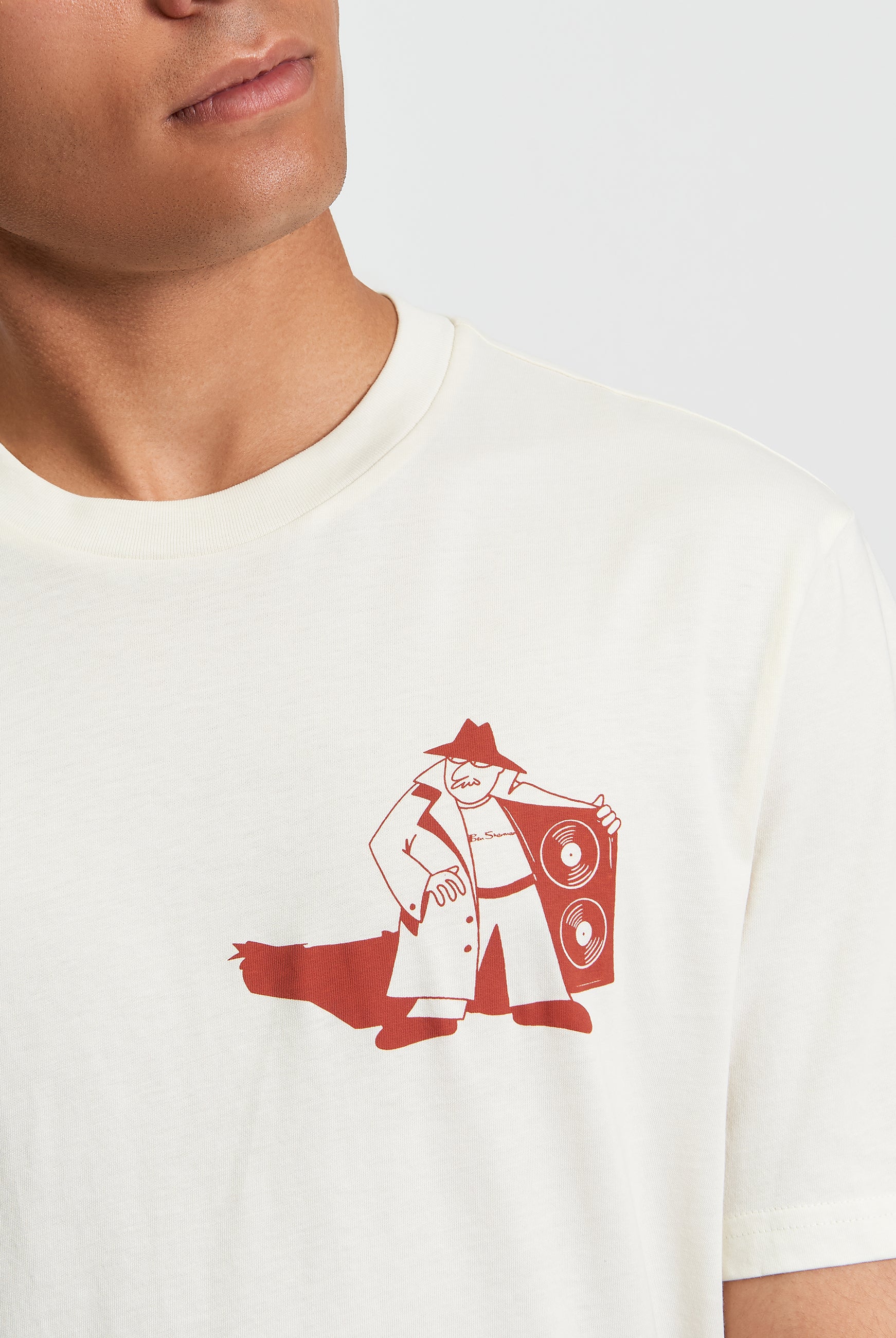 Secret Tune Society Tee - Close Up