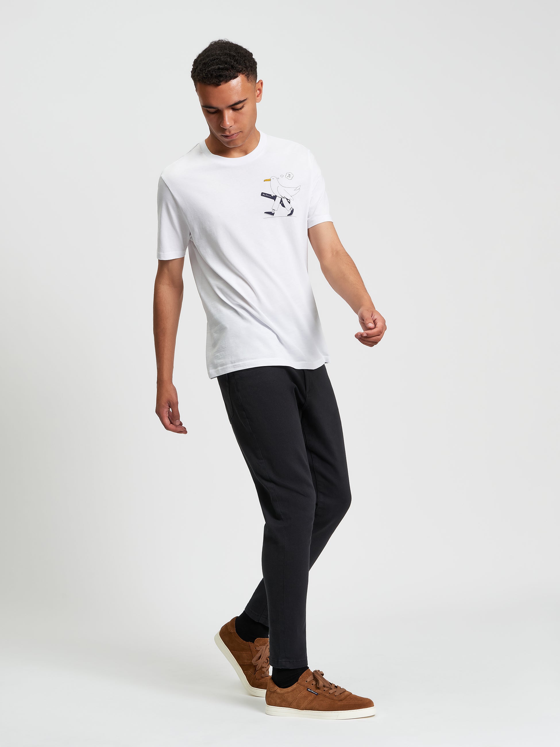 5 Pocket Trousers Black