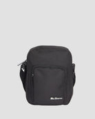 Cross Body Bag – Ben Sherman, stylish black day bag for men with adjustable shoulder strap.