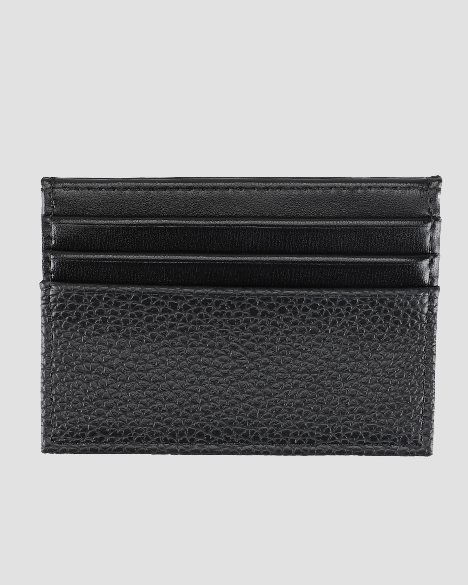 Formal CC and Bottle Opener – Black cardholder with foil logo embossing and ribbing detail.