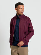 Bomber Jacket Harrington Burgundy