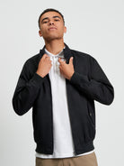 Bomber Jacket Harrington Black