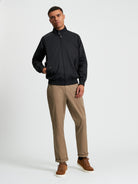 Bomber Jacket Harrington Black