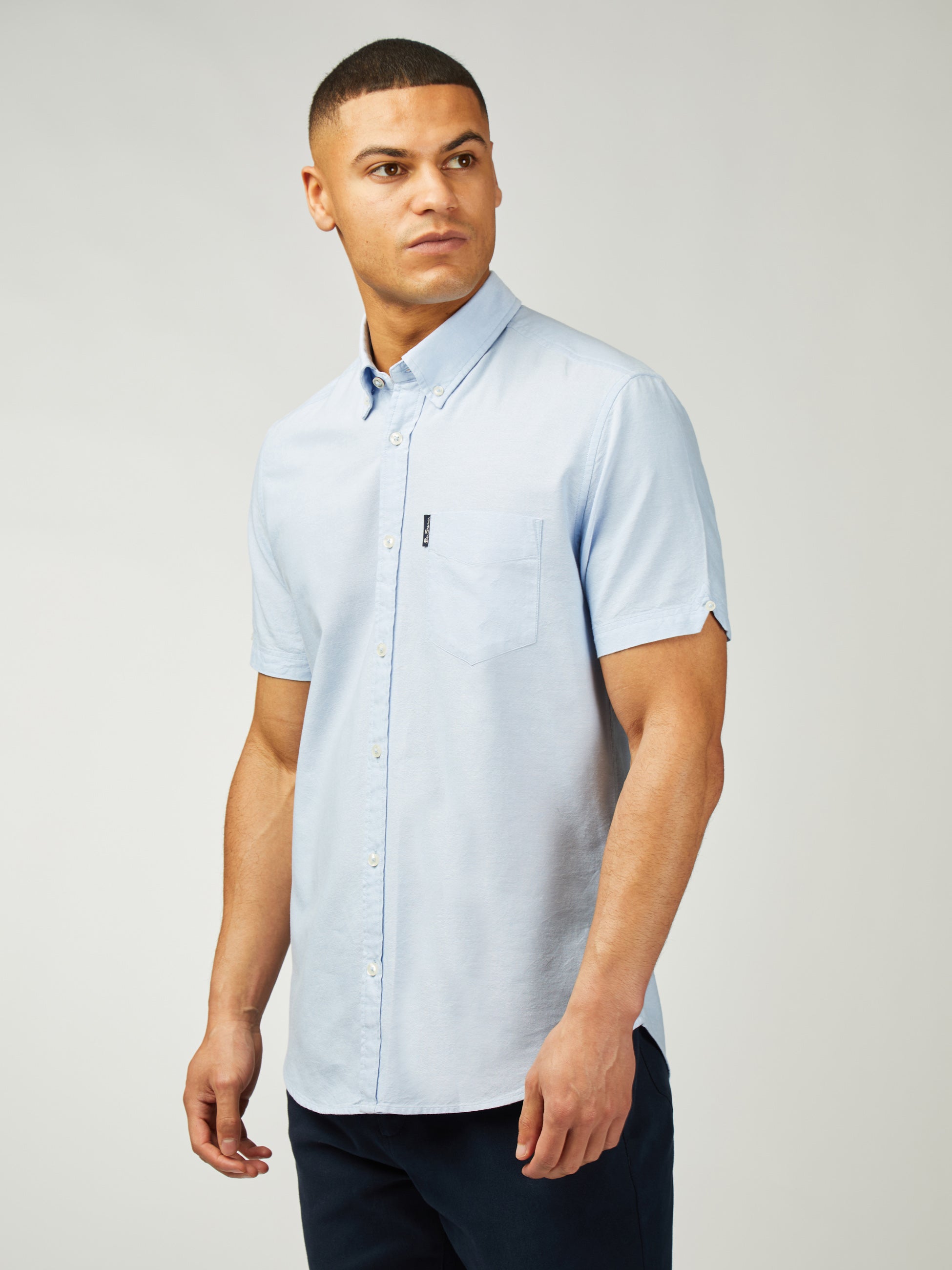 everyone bd short sleeve oxford shirt L（everyone bd oxford shirt 