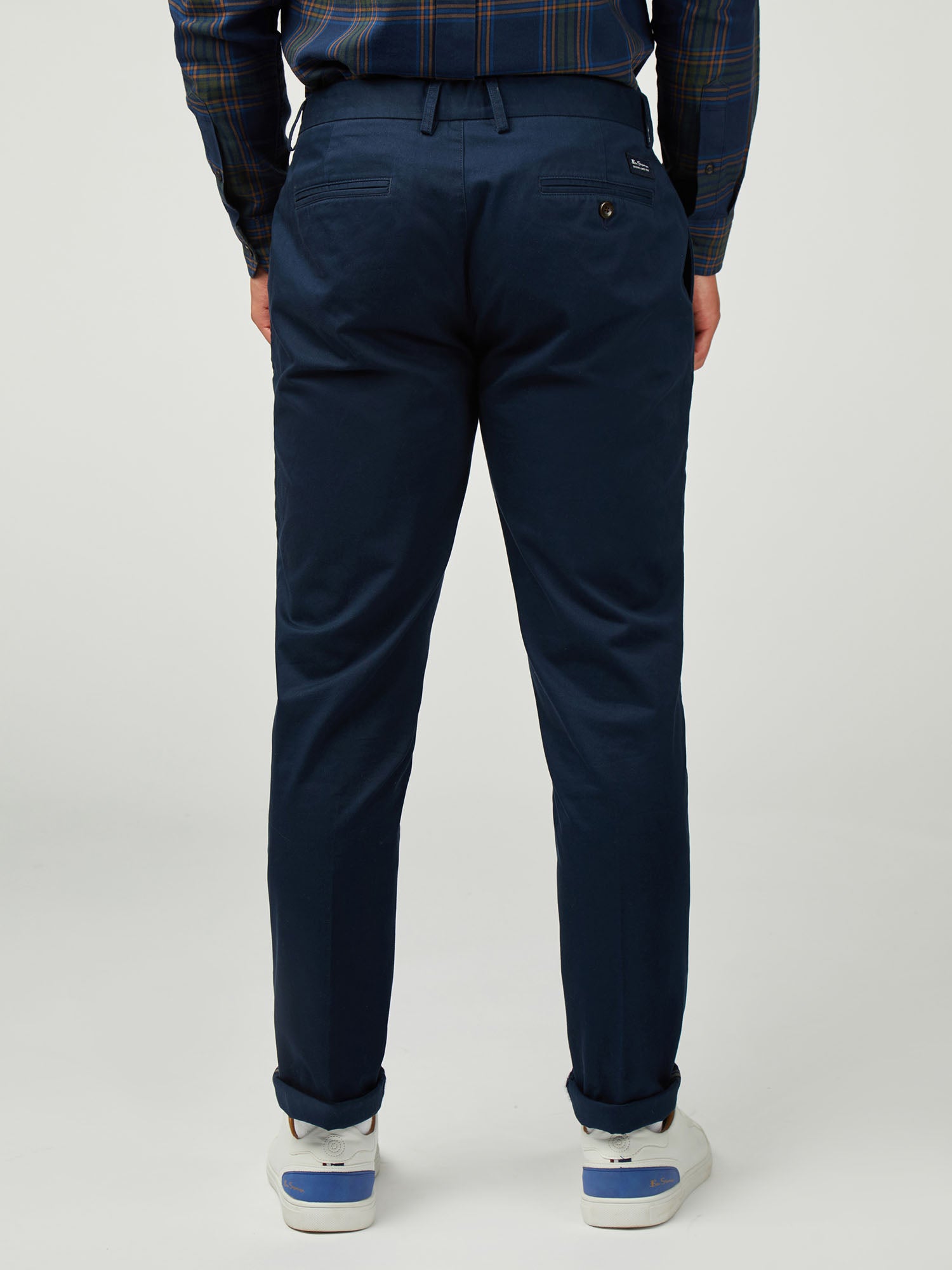 Signature Slim Stretch Chino – Navy – Tailored Fit