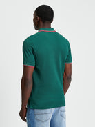Signature Pique Polo - Green - Full Length View