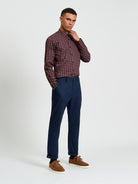 Short Sleeve Shirt Print Orange