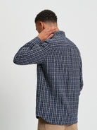 Check Shirt Dark Navy