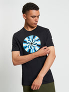 Disk Targer Graphic T-Shirt Black