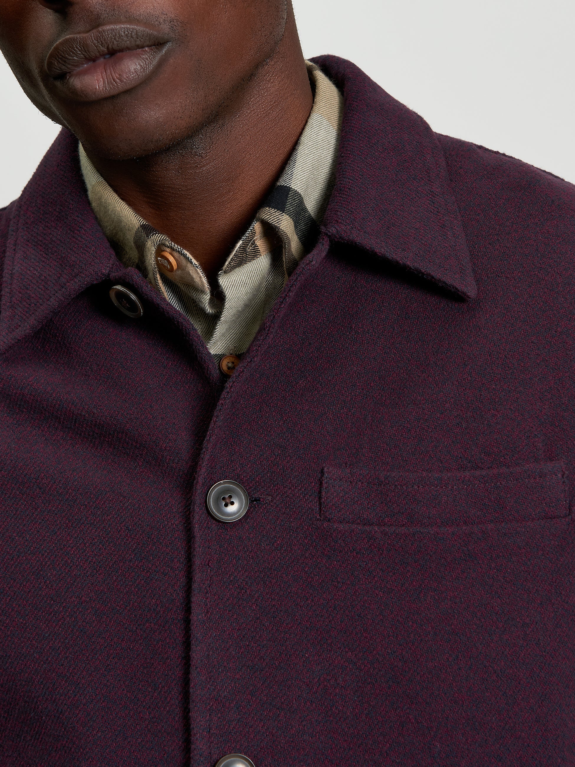 Chore Jacket Burgundy
