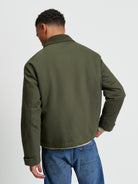 Wadded Flight Jacket - Khaki - Back