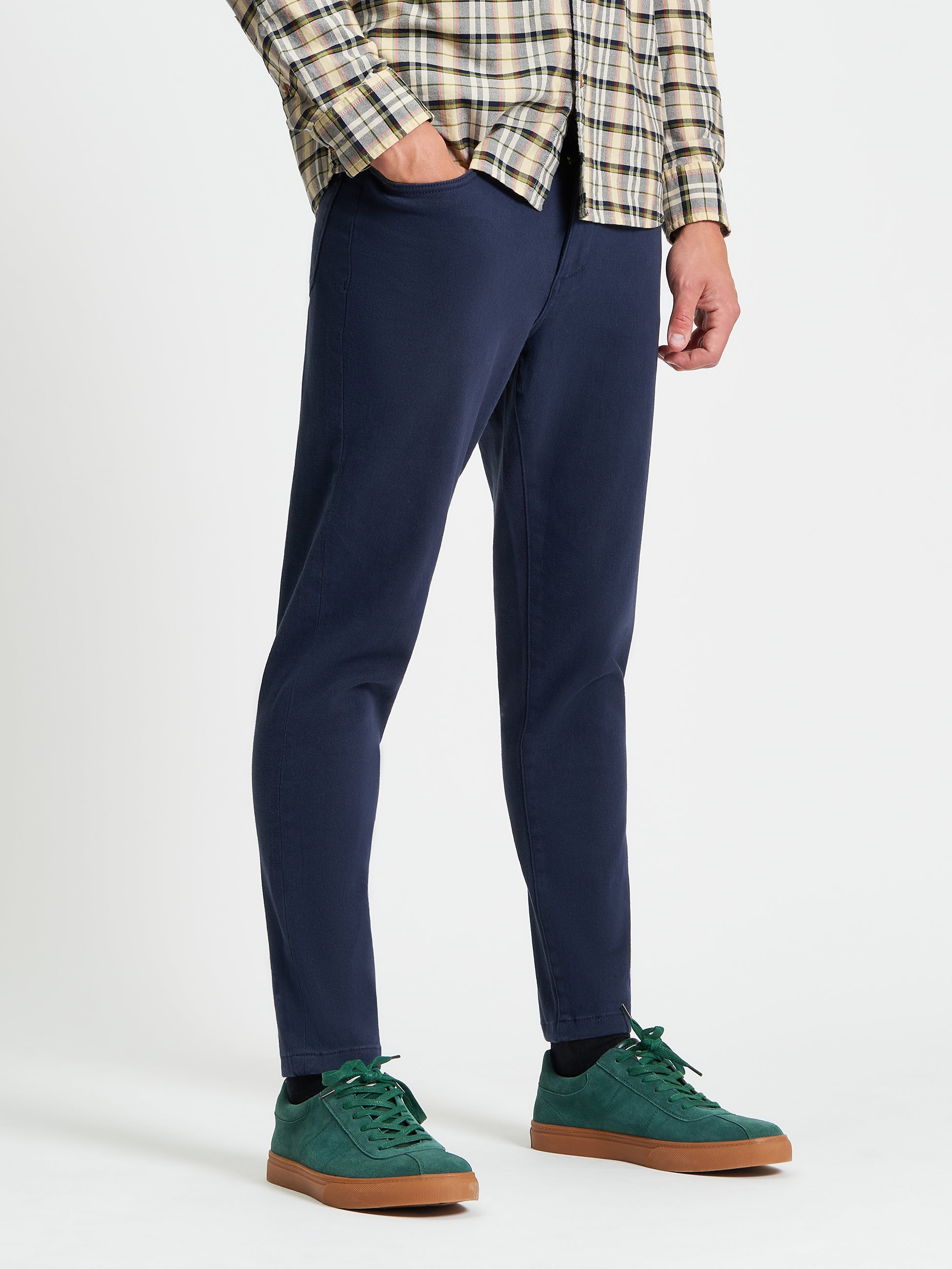 5 Pocket Trousers Navy