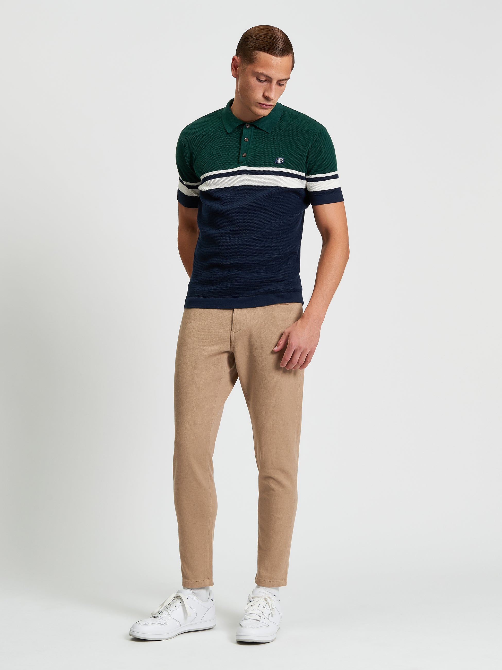 5 Pocket Trousers Beige