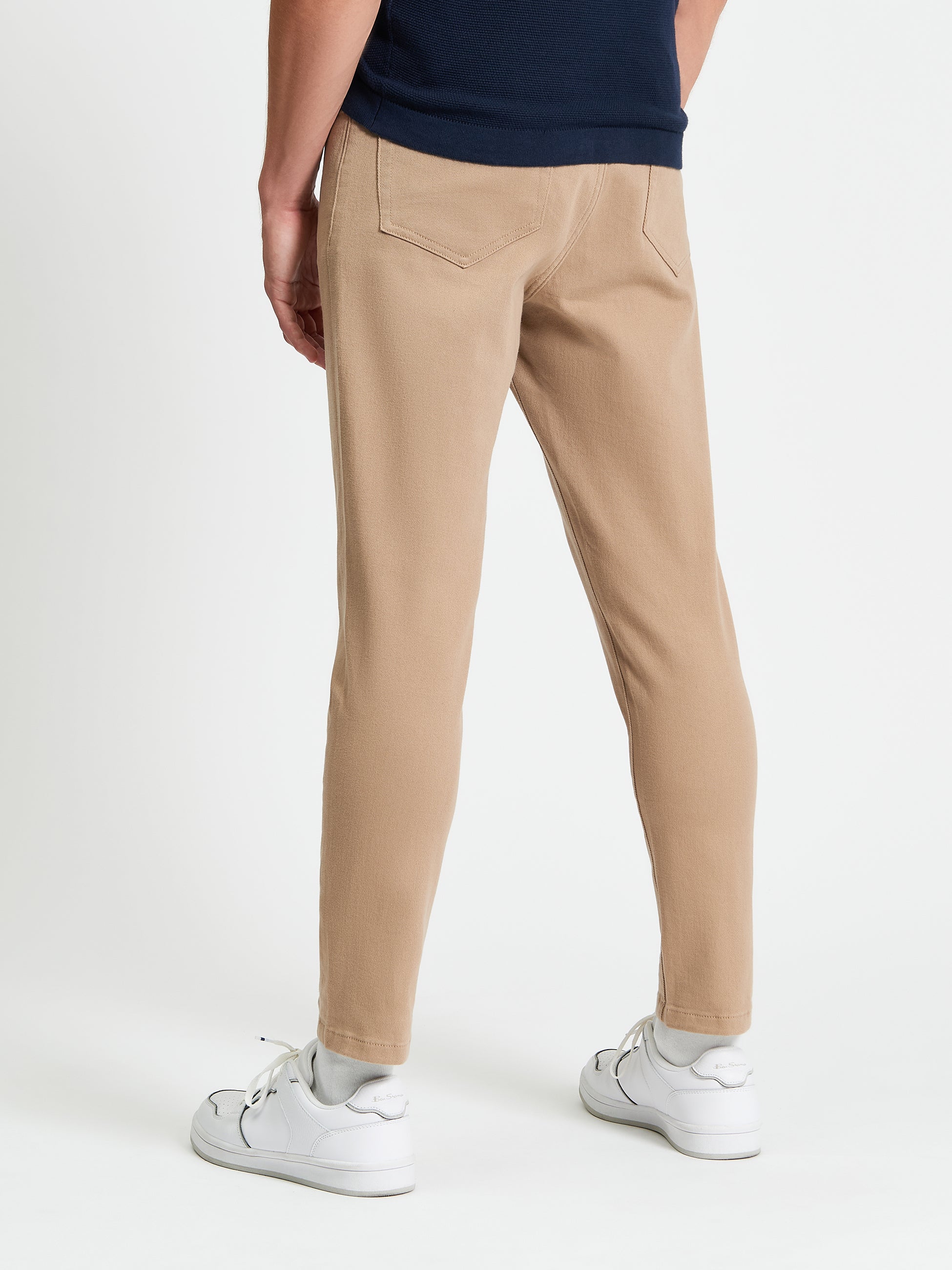 5 Pocket Trousers Beige