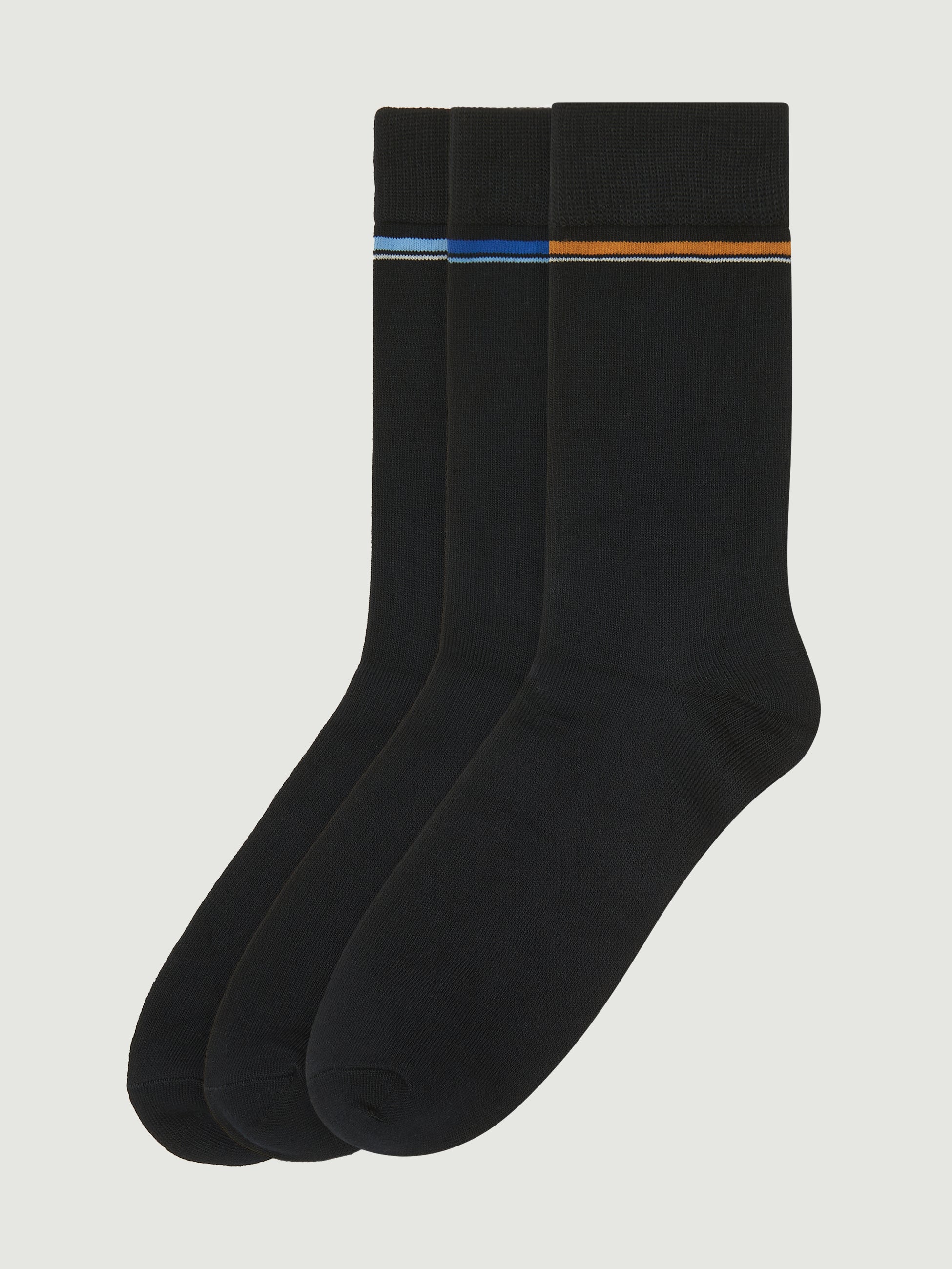 3 Pack Mod Stripe Sock