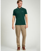 Signature Pique Polo - Forest - Regular