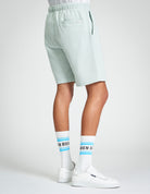 Tri Colour Textured Short - Mint - Back View