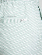 Tri Colour Textured Short - Mint - Close-Up